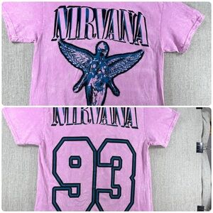 NIRVANA Pink In Utero 93 Tee NWOT- L